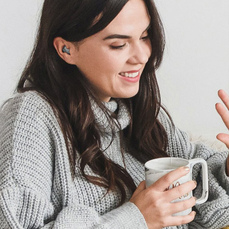 MEELANO Trådløse Bluetooth Hovedtelefoner Vandtætte Ørepropper Søvn